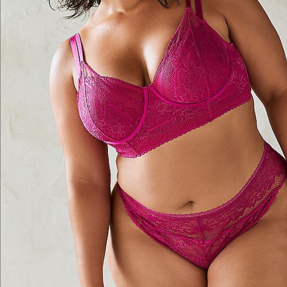 Sold - Torrid Unlined Bra and lace Thong set - Picture 3 of 5